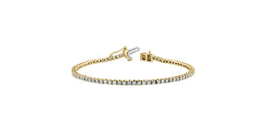 Ladies 10 Karat Gold Tennis Bracelet (2.00CTS TDW)