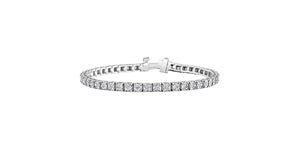 Ladies 10 Karat Gold Tennis Bracelet Illuminaire (1.00CT TDW)