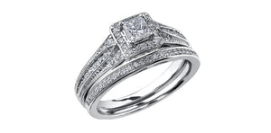 Engagement Ring 14KTW 1=0.32CAN 36=0.20CT