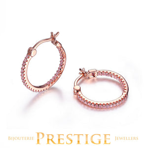 ELLE Rodeo Drive In & Out CZ - 20mm Hoop
