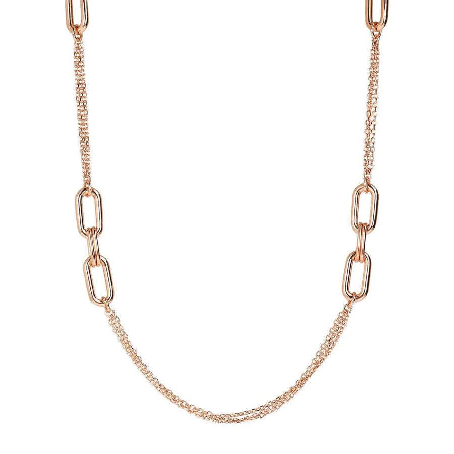 Bronzallure 3 Strand Chanel Necklace