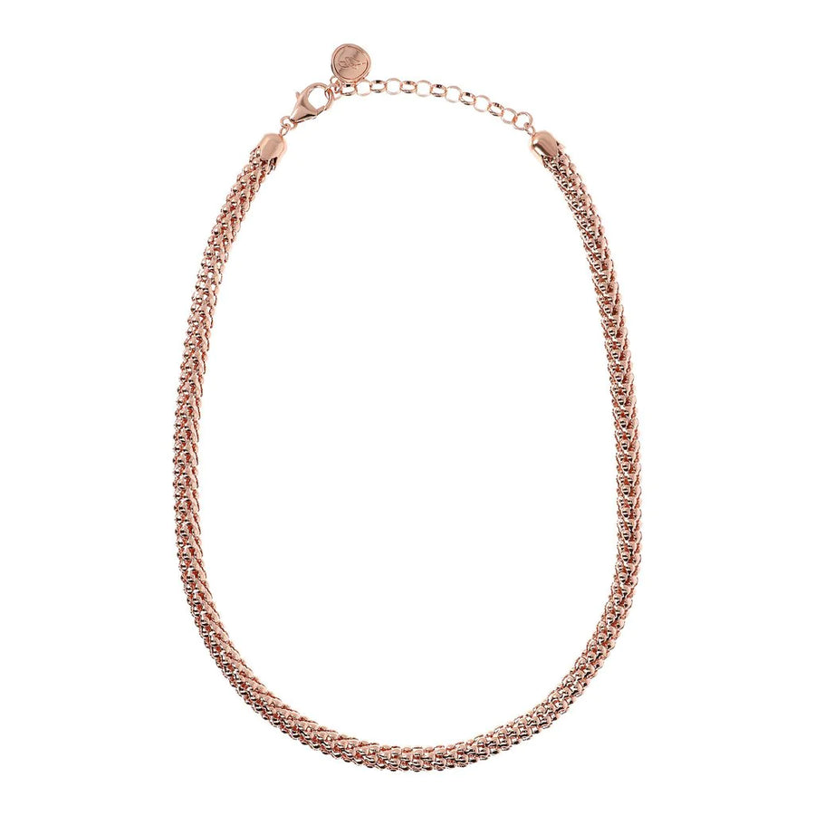 Bronzallure Popcorn Necklace