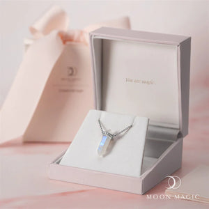 MoonMagic 925 Moonstone Necklace - Supernal