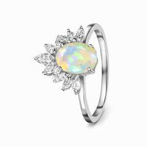 MoonMagic 925  Opal Ring - Manon