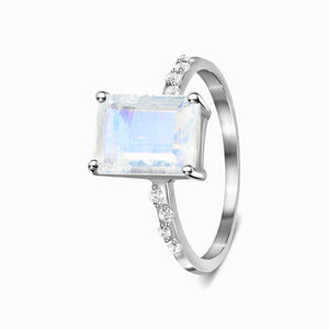 MoonMagic 925 Moonstone Ring - La Reina