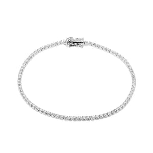 Milgrain  - REIGN 925 Diamondlite CZ Tennis Bracelet 6.75