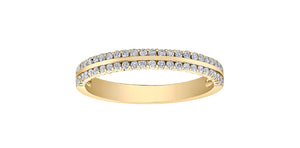 Diamond Band 10KT Yellow Gold (0.25TDW)