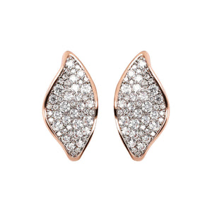 Bronzallure White CZ Earrings