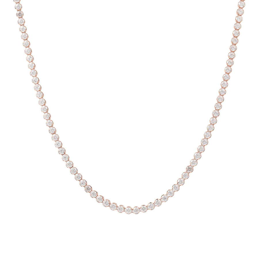 Bronzallure CZ Tennis Necklace