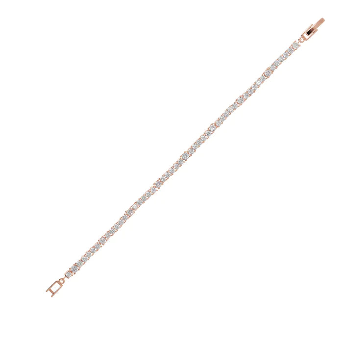Bronzallure Tennis Bracelet with Cubic Zirconia